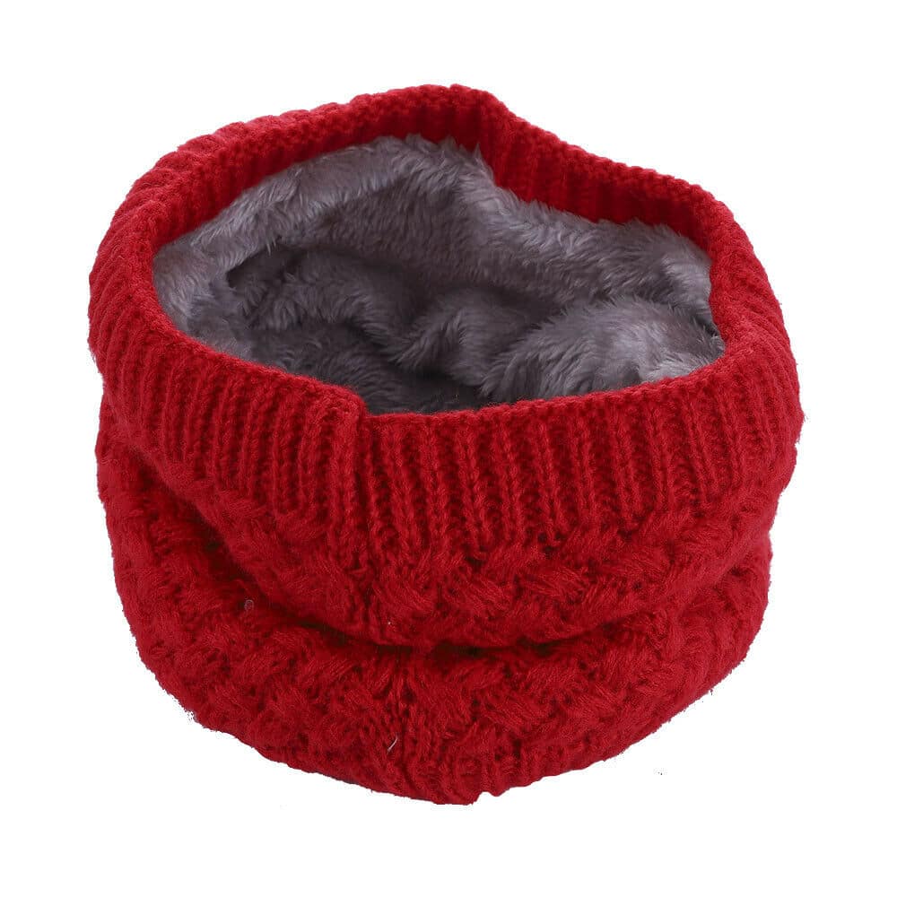 Paksu ja lämmin neule/teddykauluri, monta väriä - Image 2