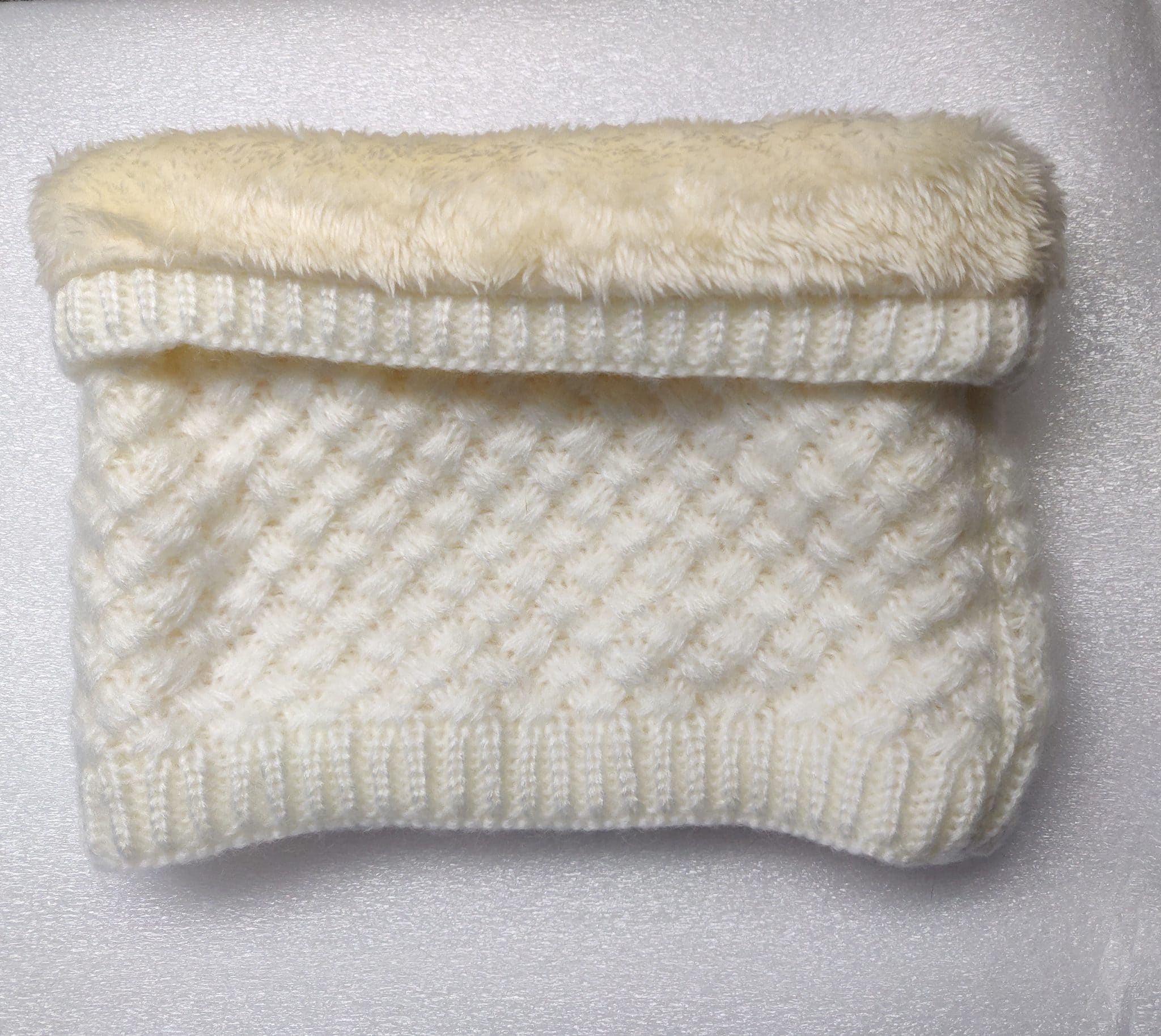 Paksu ja lämmin neule/teddykauluri, monta väriä - Image 6